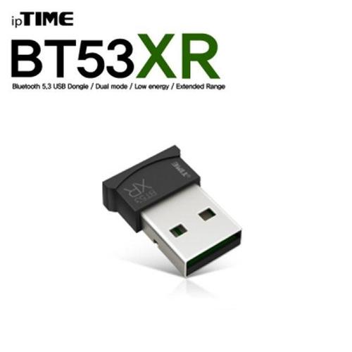 ipTIME(아이피타임) BT53XR Black 블루투스 5.3 USB 동글 WF524C9