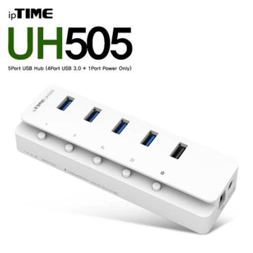 ipTIME(아이피타임) UH505 USB3.0 4+1포트 허브 WF524C8