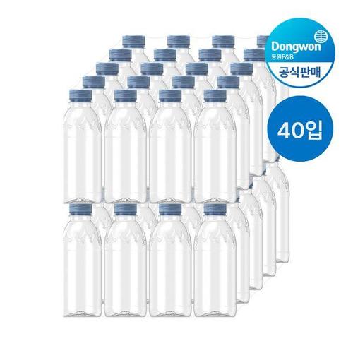 [동원]A 샘물 심층암반수 아쿠아포레 330ml 무라벨 생수 40개