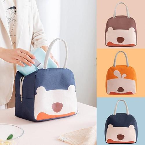 [셀러허브]피크닉 보온 보냉 도시락 귀여운 케릭 쿨러백 가방