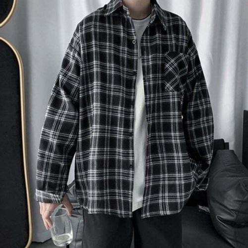 기타제조사 [셀럽하우스]체크남방 BICC7775 남자 추천 셔츠 봄  캐주얼 남방 자켓