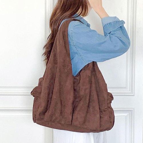 엠티 22968 스웨이드 여성 숄더백 WFL9OCG