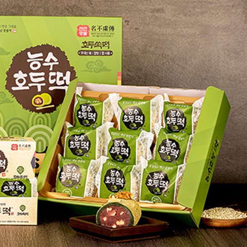 천안우리호두과자 능수호두 찹쌀떡 쑥떡 9개입