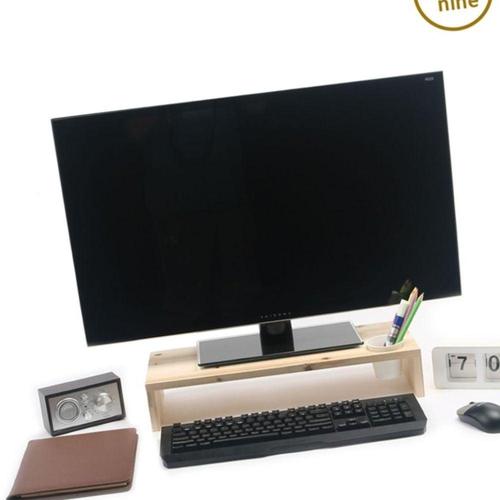 회사모니터거치대 컴퓨터 모니터 깔끔한 사무실 책상정리대 WFJ5KAV