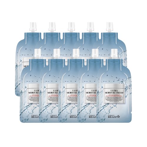 주식회사벨롱앤아이코스 뷰스타 울트라 모이스처 수분 크림 15ml x 10개입 여행용 휴대용