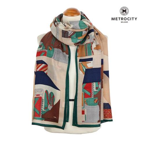 [메트로시티]매직 울 롱 스카프 MSFD-4105