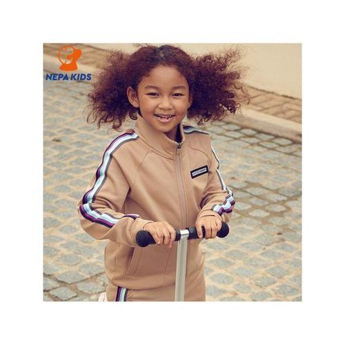 [네파키즈]아르코 트레이닝 집업 베이지 KG76202