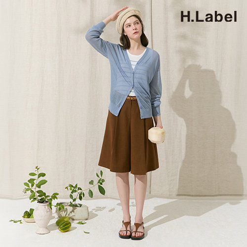 [최저가][H.LABEL] LINOIR 26SS 프렌치 린넨 블렌디드 가디건 3종 3