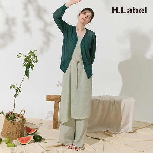 [최저가][H.LABEL] LINOIR 26SS 프렌치 린넨 블렌디드 가디건 3종 4