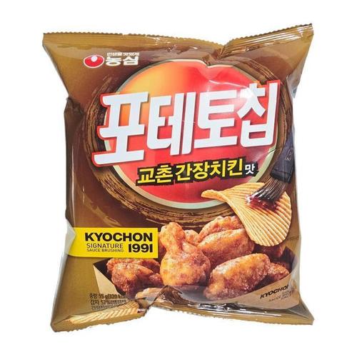 [농심][농심]  농심 포테토칩 교촌간장치킨맛 55g  1개 (49066249)