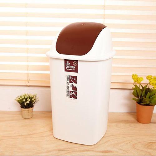 정사각 휴지통 대 16L 색상랜덤 분리수거 생활용품 (W2796F4)