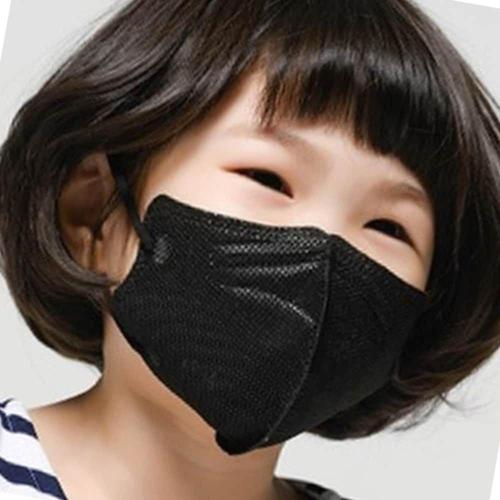 방역 마스크 새부리형 블랙 소형 패션용 보호용 (WFK6A94)