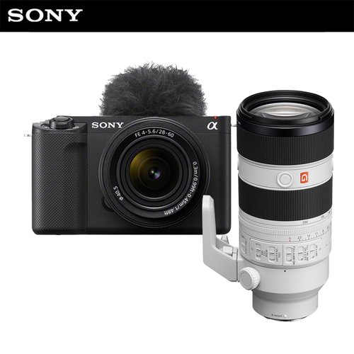 [SONY]소니 카메라 ZV-E1L 블랙 (SEL2860 렌즈킷) + SEL70200GM2 줌렌즈 패키지 / 풀프레임 브이로그 알파