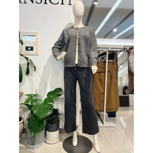 갤러리아_안지크갤러리아백화점(25F/W)니트가디건  짧은가디건 겨울니트