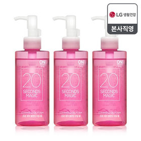 온더바디 20초 매직 클렌징 오일 폼 200ml x 3개