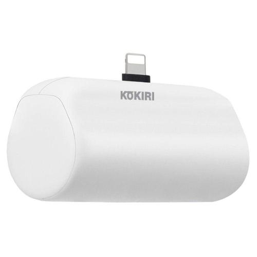 (WFK624Y) JMds 코끼리 보조배터리 미니퀵 고속충전 5000mah 8핀 (화이트)