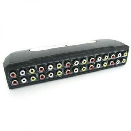 오너클랜 비디오 9대 모니터 오디오 AV 공유기 선택기 분배기 WFLX7LP