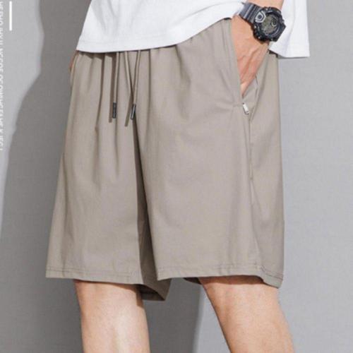 남성용 고신축 냉감 여름 스포츠 5부 트레이닝 반바지 WFLMC0Q