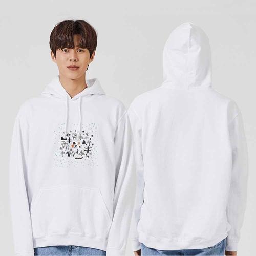 오너클랜 내꺼 HELLO WINTER 겨울 대설 맨투맨 후드티 W970F99