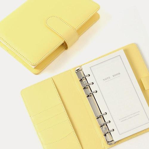 레몬색 시그널 포스트잇 다이어리형 포스트잇 휴대가능 (WFIUXON)