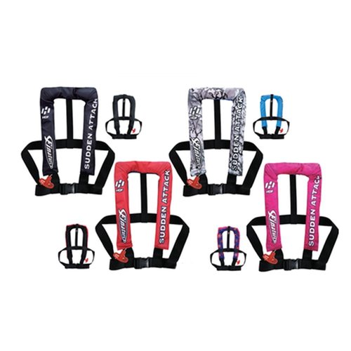 HD 서든어택 자동 팽창식 구명복2 구명조끼 낚시조끼 (WA121CB)