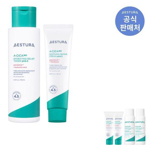 [에스트라]에이시카?365 수분토너 pH4.5 200ml + 크림 pH4.5 60ml