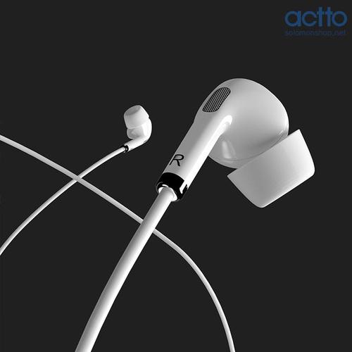 엑토 블리스 타입C 이어폰 ERP-117/부드럽고 선명한 중저음 사운드