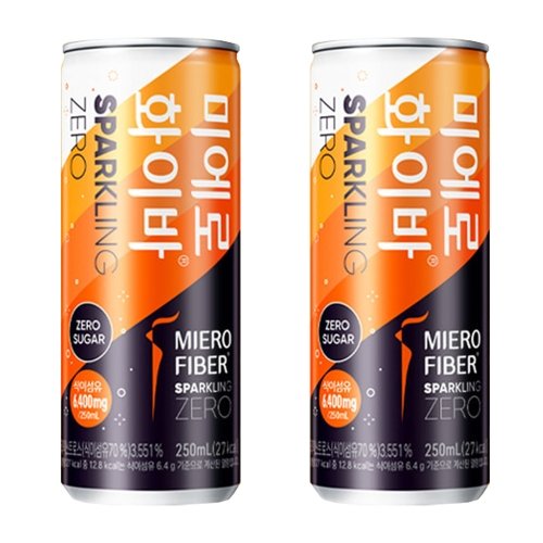 미에로 화이바 스파클링 제로 250ml x 60캔
