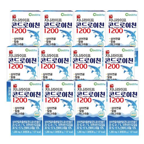 지니라이프 명작 콘드로이친 1200 30정x12개(12개월)