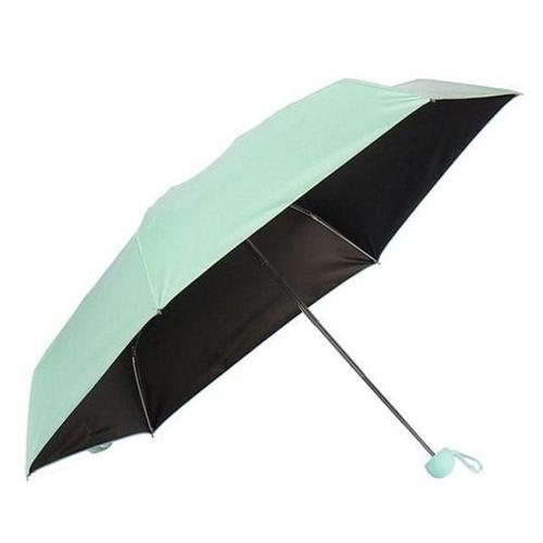 가벼운 자외선 차단 우산 5단 초미니 휴대용 접이식 우산 양산형 WFO7952