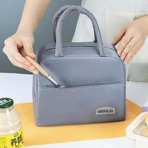 직장인 학생 피크닉 런치백 사각 보온 보냉 가방