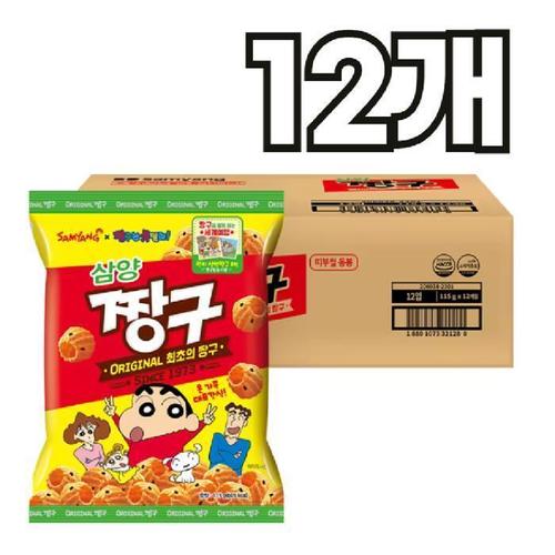 [진이네바구니]삼양식품 짱구 115g x 12개 아이들과자 (38561376)