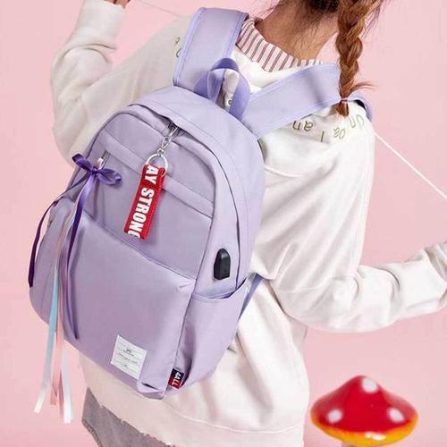 셀러허브 [QN245V69]캐주얼 학생 백팩 남자 여자 책가방 스타일