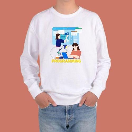 [에이치플러스몰]온택트 맨투맨 그림선택 온라인수업 남여공용 대면수