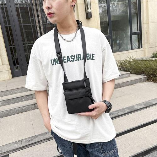 다용도 미니 크로스 숄더백 여권 가방 파우치 블랙 WA9A737