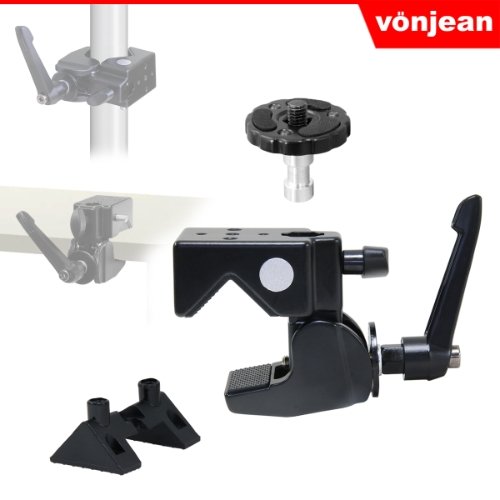 KM-191S 슈퍼 클램프 [카메라 조명 매직암 오토폴 스튜디오 사진 영상 촬영장비 스피곳 연결 등]