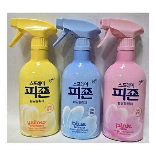 피죤 섬유탈취제 핑크로즈 430ml