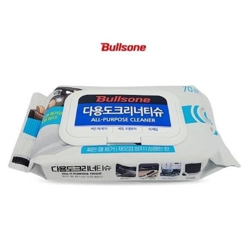기타제조사 [엄지척]불스원 다용도 크리너 티슈 70매 찌든때제거 물티슈_19483744_667501
