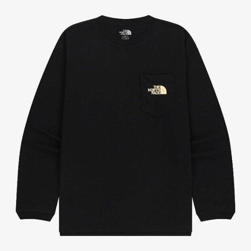 [노스페이스]M 노스페이스티셔츠 DQC NT7TR50J 포켓 긴팔 라운드티