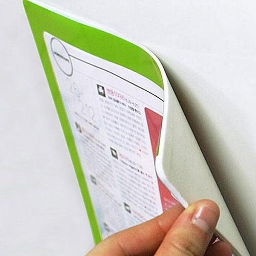 BDM 데스크용품 떼엇다붙였다 A3 포켓패드 안내판 연두