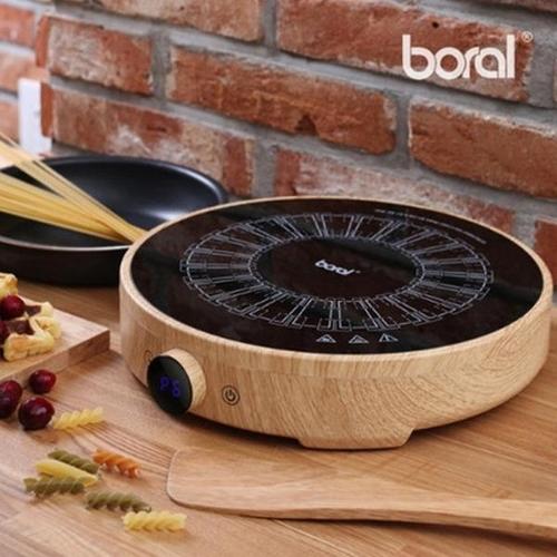 [보랄][Boral] 보랄 더 셰프 우드 스타일 원형 인덕션 HNZ-BD990JW_23540537_588013