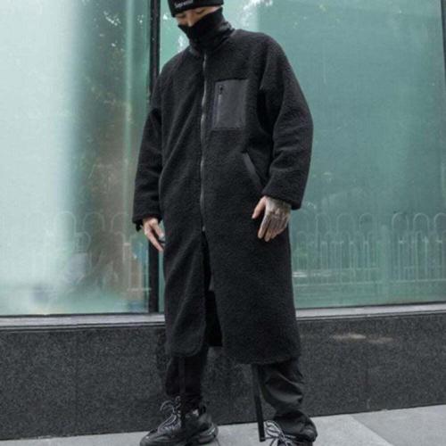 [오너클랜]인기상품 남녀공용 양면 뽀글이 롱 후리스 겨울털집업 점퍼 [WFLLQUQ_260305]