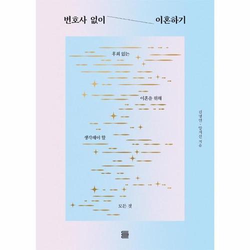 변호사 없이 이혼하기 - 후회 없는 이혼을 위해 생각해야 할 모든 것