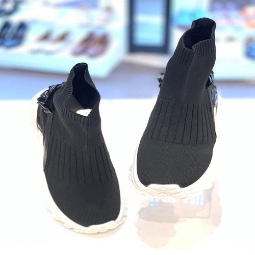 [엘초이]피너 니트운동화 스판 뒷사슬 4cm 삭스부츠 FSF22DS2212