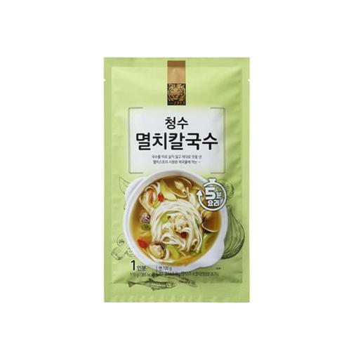 (주)청수아 청수 멸치칼국수 110g x10개