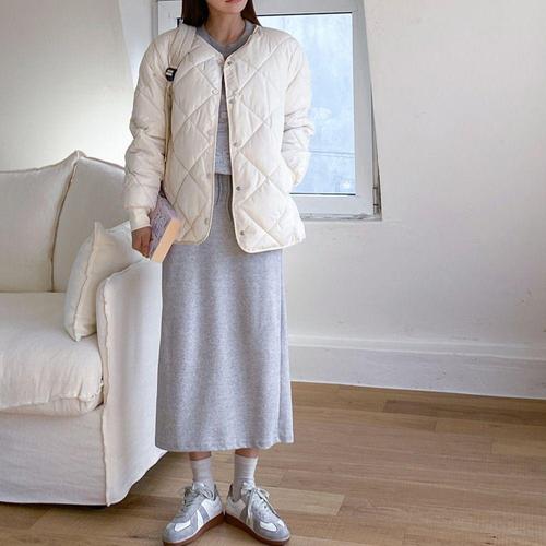 G엠보 여성 그롭 맨투맨 스커트 SET bu24331 (WFFS1SL)