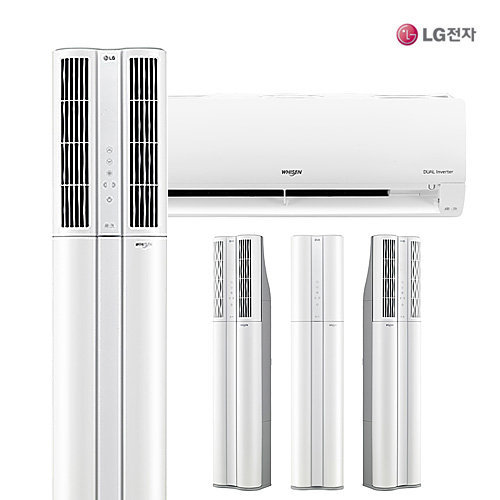 (17형+7형) LG 휘센 인공지능 듀얼빅토리 에어컨 2in1 스탠드+벽걸이(FQ17V8DWA2)