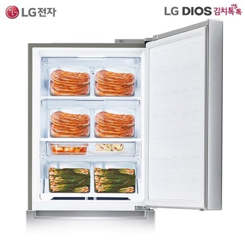 LG DIOS 디오스 김치톡톡 김치냉장고 (K330SS19E) 327리터 [실리트 3종세트]
